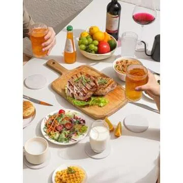 Stylish LIFVER Absorbent Coasters for Home and Gifts