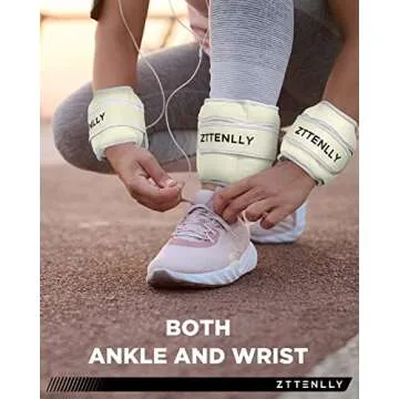 Adjustable Ankle Weights for Kids & Adults | Custom Fit