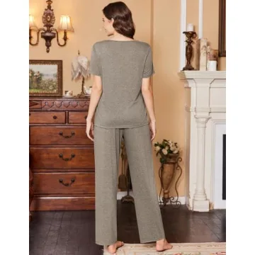 Ekouaer Women's Soft Pajama Set for Comfort and Style