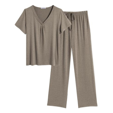 Ekouaer Women's Soft Pajama Set for Comfort and Style