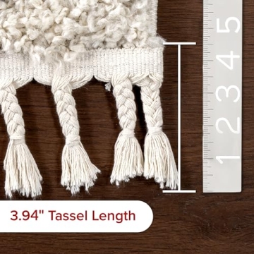 nuLOOM 7x9 Moroccan Shag Rug - Soft Durable Stylish