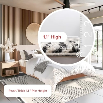 nuLOOM 7x9 Moroccan Shag Rug - Soft Durable Stylish