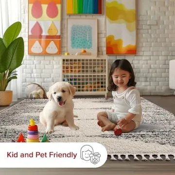 nuLOOM 7x9 Moroccan Shag Rug - Soft Durable Stylish