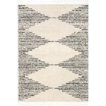 nuLOOM 7x9 Moroccan Shag Rug - Soft Durable Stylish