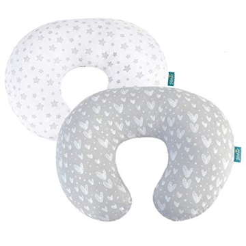 Biloban Nursing Pillow Covers 2 Pack - Soft & Stylish