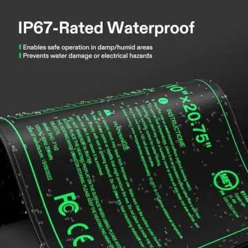 Durable VIVOSUN Seedling Heat Mat with Temp Control