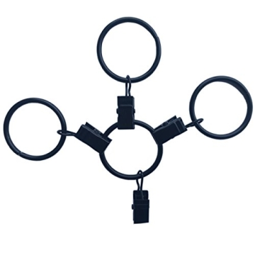 Versatile 40 Pack Curtain Clips for Home Decor and DIY