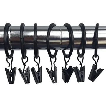 Versatile 40 Pack Curtain Clips for Home Decor and DIY