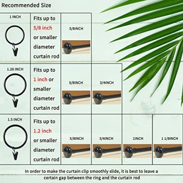 Versatile 40 Pack Curtain Clips for Home Decor and DIY