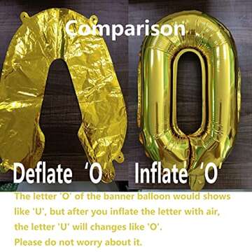 JumDaQQ Welcome Home Letter Balloon Banner with Star Sequin Balloons for Home Family Party Decorations(24 Pack) (Gold rose)