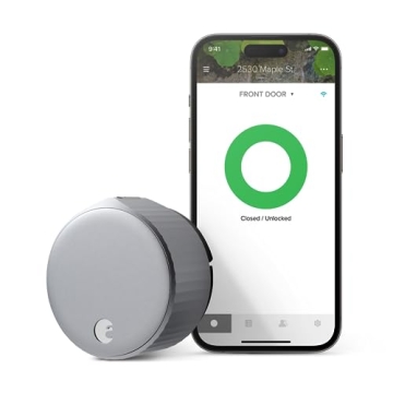 August Wi-Fi Smart Lock Silver - 4th Generation Features
