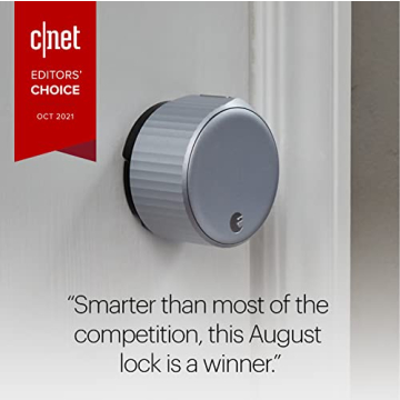 August Wi-Fi Smart Lock Silver - 4th Generation Features