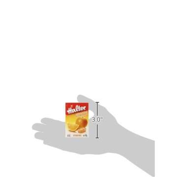 Halter Sugar Free Candy, Orange, 1.4-Ounce Boxes (Pack of 8)