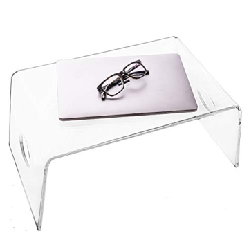 Lightweight Acrylic Bed Tray for Cozy Productivity