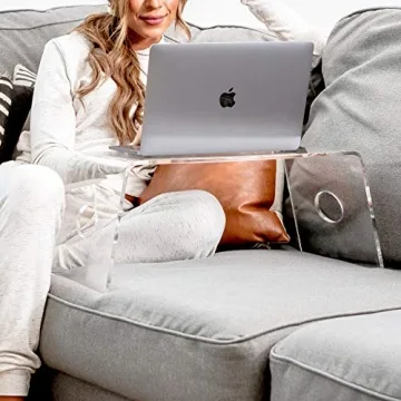 Lightweight Acrylic Bed Tray for Cozy Productivity
