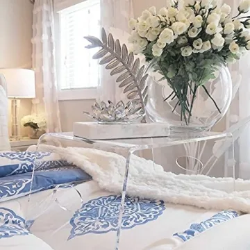 Lightweight Acrylic Bed Tray for Cozy Productivity