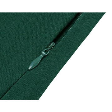 Berydress Women's 3/4 Sleeve V Neck Faux Wrap Dress