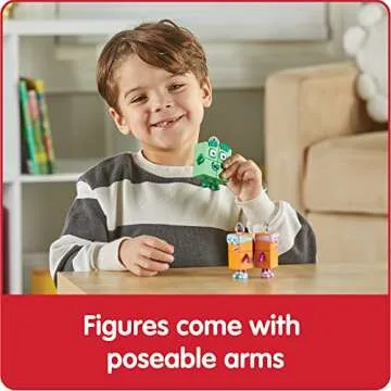 Numberblocks Four and Terrible Twos Toy Figures Set