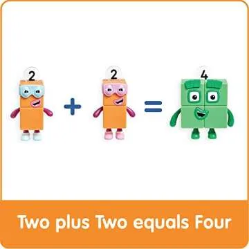 Numberblocks Four and Terrible Twos Toy Figures Set