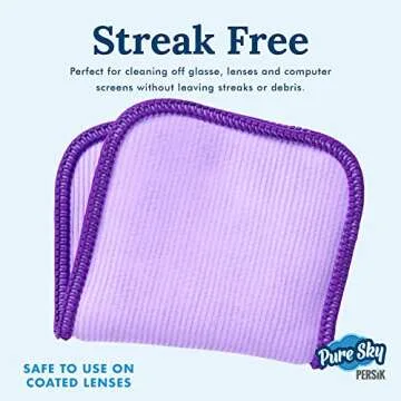 Pure-Sky Streak Free Eyeglass Cleaner Wipes