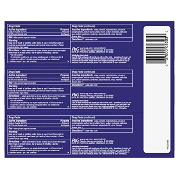 Crest 3D White Whitening Toothpaste Pack of 3