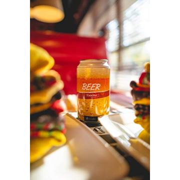 Rainbow Socks - Men Women Funny Beer Can Socks - 1 Pair - Size US 9.5-13 EU 41-46