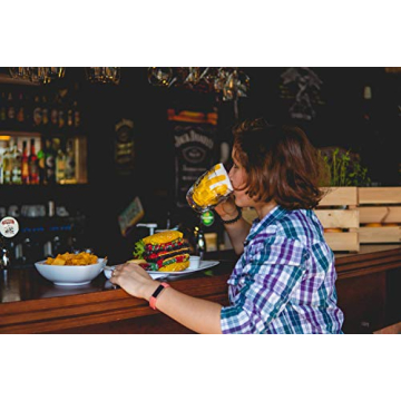 Rainbow Socks - Men Women Funny Beer Can Socks - 1 Pair - Size US 9.5-13 EU 41-46