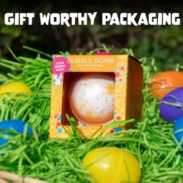 Fun Easter Bath Bomb for Kids with Surprise Toy Inside