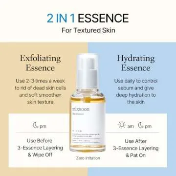 mixsoon Bean Cleansing Oil 6.59 fl oz / 195ml + Bean Essence 1.69 fl oz/50ml