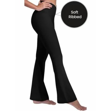 Sunzel Flare Leggings for Women with Tummy Control