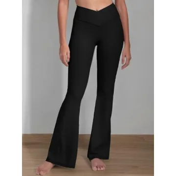 Sunzel Flare Leggings for Women with Tummy Control