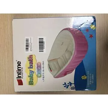 FLYMEI Inflatable Baby Bathtub with Air Pump - Portable & Safe