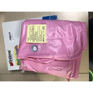 FLYMEI Inflatable Baby Bathtub with Air Pump - Portable & Safe