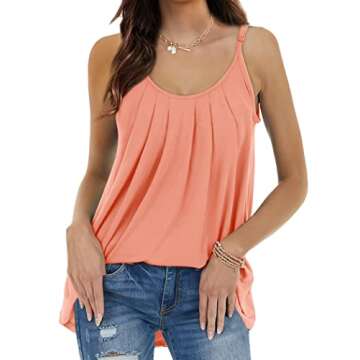 Chic and Casual Loose Fitting Sleeveless Tank Top for Women