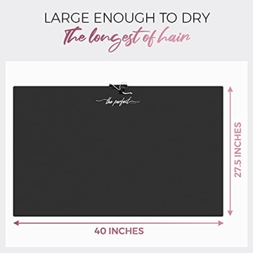 Microfiber Hair Towel Wrap for Frizz-Free, Fast Drying Hair