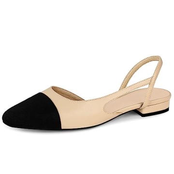 Stylish MICIFA Slingback Flat Pumps for Women