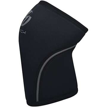 Knee Sleeves (1 Pair), 7mm Neoprene Compression Knee Braces, Great Support for Cross Training, Weigh...