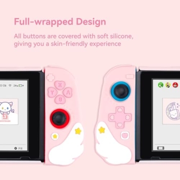 GeekShare Protective Case Compatible with Switch Console and Joy Con- Slim Cover Case with Ergonomic Design for Switch Model- Star Wings (For Switch 2017)