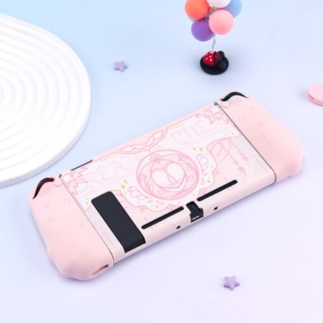 GeekShare Protective Case Compatible with Switch Console and Joy Con- Slim Cover Case with Ergonomic Design for Switch Model- Star Wings (For Switch 2017)