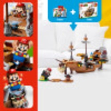 LEGO Bowser's Airship Expansion Set for Kids 8+
