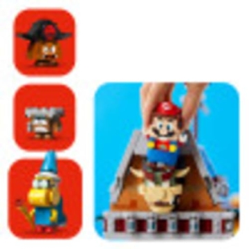 LEGO Bowser's Airship Expansion Set for Kids 8+