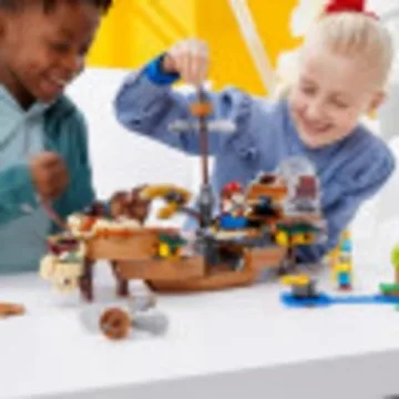 LEGO Bowser's Airship Expansion Set for Kids 8+