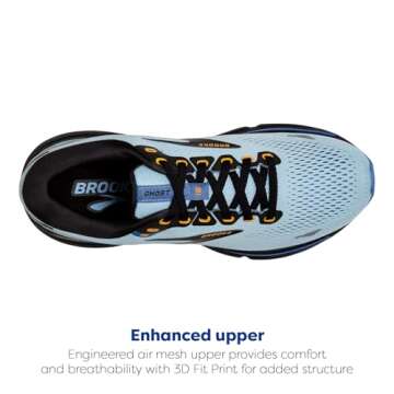 Brooks Women's Ghost 15 Running Shoe - Great Cushioning and Fit