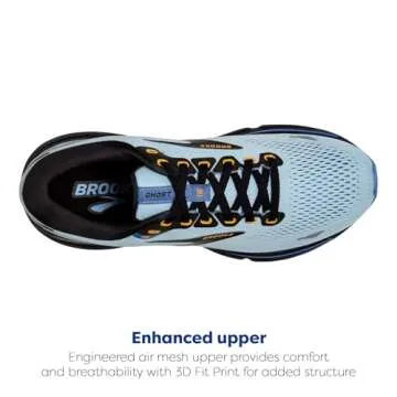 Brooks Women's Ghost 15 Running Shoe - Great Cushioning and Fit