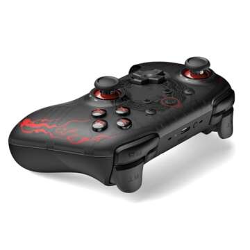 8BitDo Ultimate 2C Wireless Controller for Windows PC and Android, with Hall Effect Joysticks and Hall Triggers, 1000Hz Polling Rate, and Remappable L4/R4 Bumpers - Black Myth: Wukong
