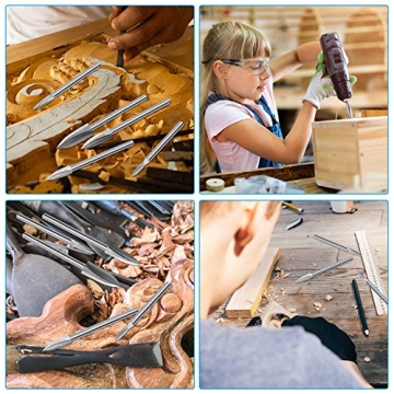 10 Pieces Wood Carving Drill Bits for DIY Projects