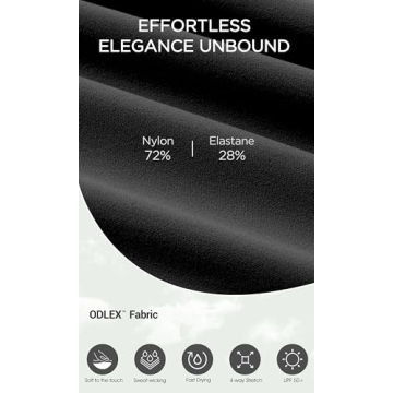 ODODOS Women's High Waisted Yoga Capris with Pockets,Tummy Control Non See Through Workout Sports Running Capri Leggings, Black,Medium