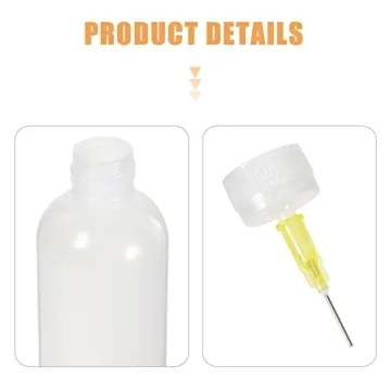 ULTNICE 6pcs Applicator Bottles for Precise Dispensing
