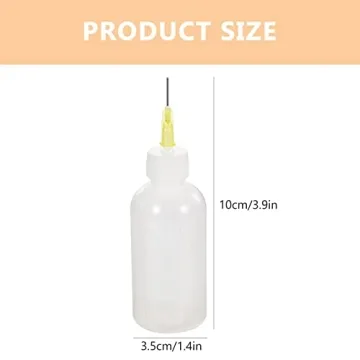 ULTNICE 6pcs Applicator Bottles for Precise Dispensing