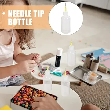 ULTNICE 6pcs Applicator Bottles for Precise Dispensing